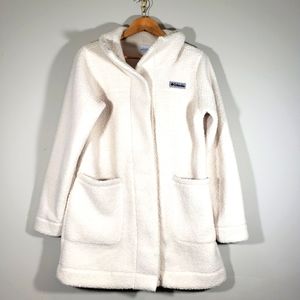 WOMEN Size M Columbia fall jacket in white